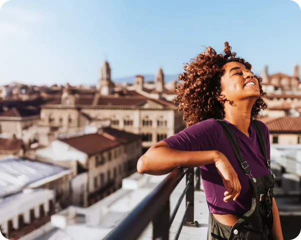 Our mission is to power the freedom to roam confidently illustration